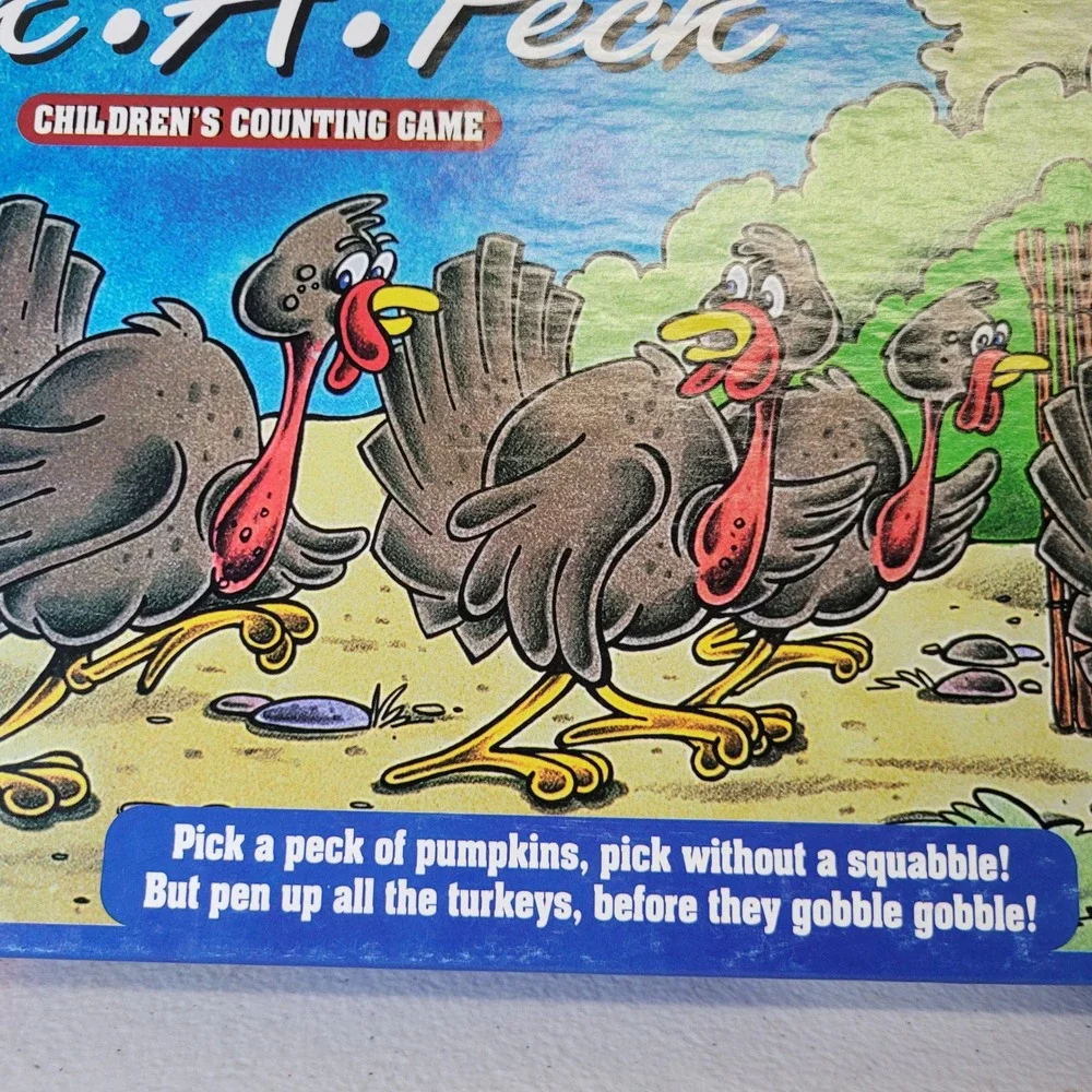 Pocahontas Pick a Peck Game Sealed Vintage 1994 Fundex‎ Childrens Counting Game